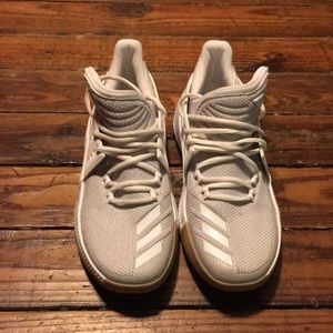 White adidas sneakers